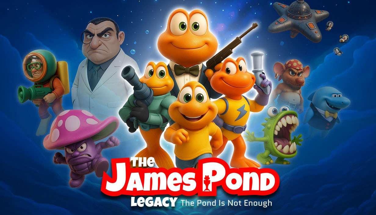 James Pond Legacy: Spielesammlung für Nintendo Switch 2 angekündigt Bild James Pond Legacy: Spielesammlung für Nintendo Switch 2 angekündigt Screenshot James Pond Legacy: Spielesammlung für Nintendo Switch 2 angekündigt Foto
