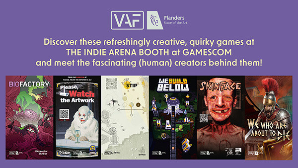 Gamescom 2026: Sechs spannende Indie-Spiele aus Flandern vorgestellt