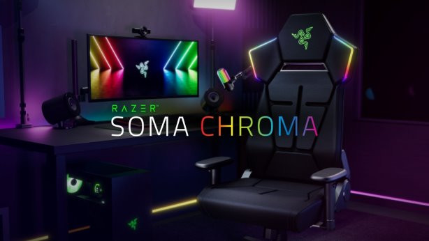 Razer Soma Chroma: Erster RGB-Gaming-Stuhl des Herstellers zeigt Flagge