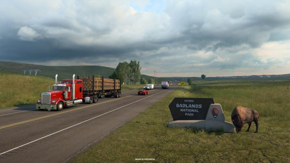 American Truck Simulator: Einblicke in den Badlands-Nationalpark