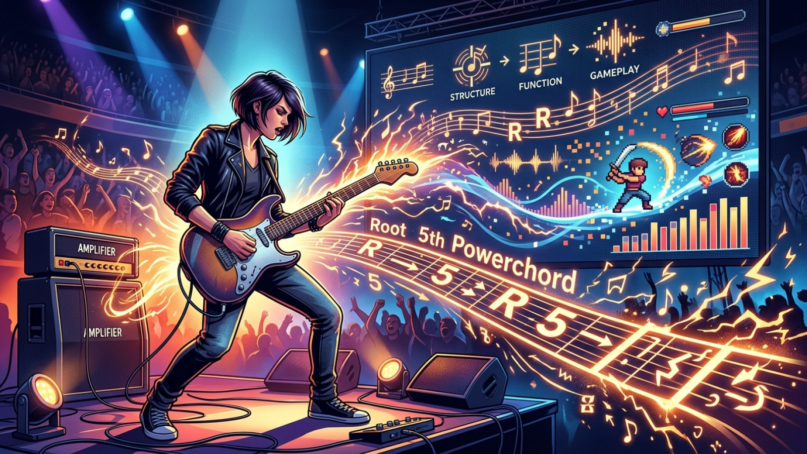 Powerchord - Aufbau, Funktionsweise und Bedeutung in Videospielen
