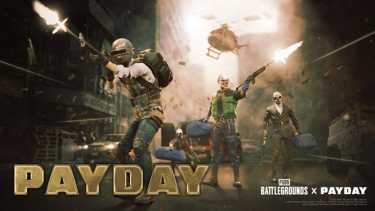 PUBG: Battlegrounds bekommt temporären Heist-Modus mit Payday