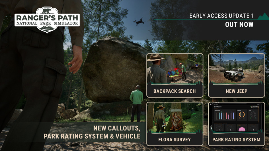 Ranger’s Path: Update bringt Park-Rating und neue Missionen