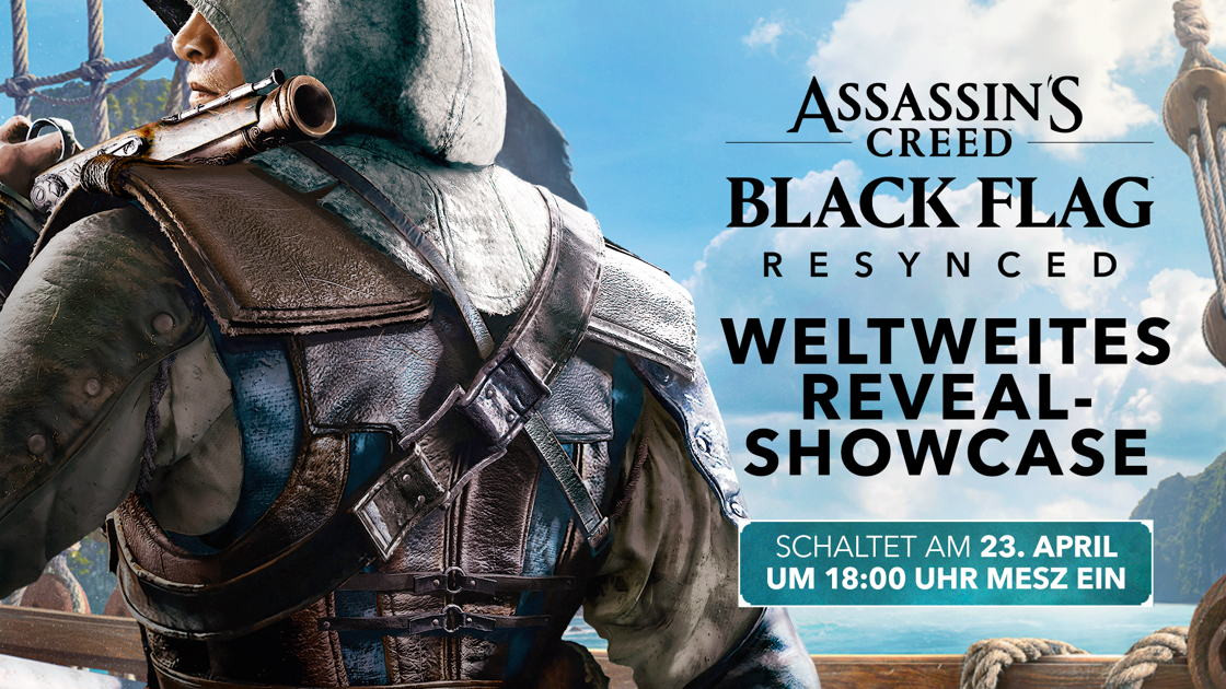 Assassin's Creed Black Flag Resynced: Showcase im April