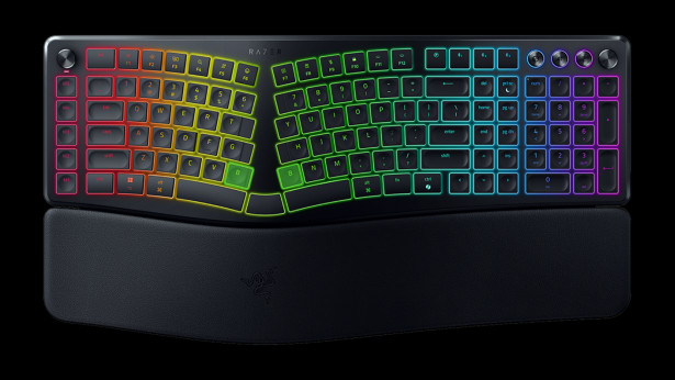 Razer Pro Type Ergo: Neue ergonomische Split-Tastatur