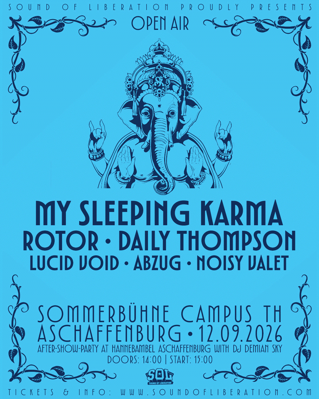 My Sleeping Karma: 20-jähriges Jubiläum mit Open Air in Aschaffenburg