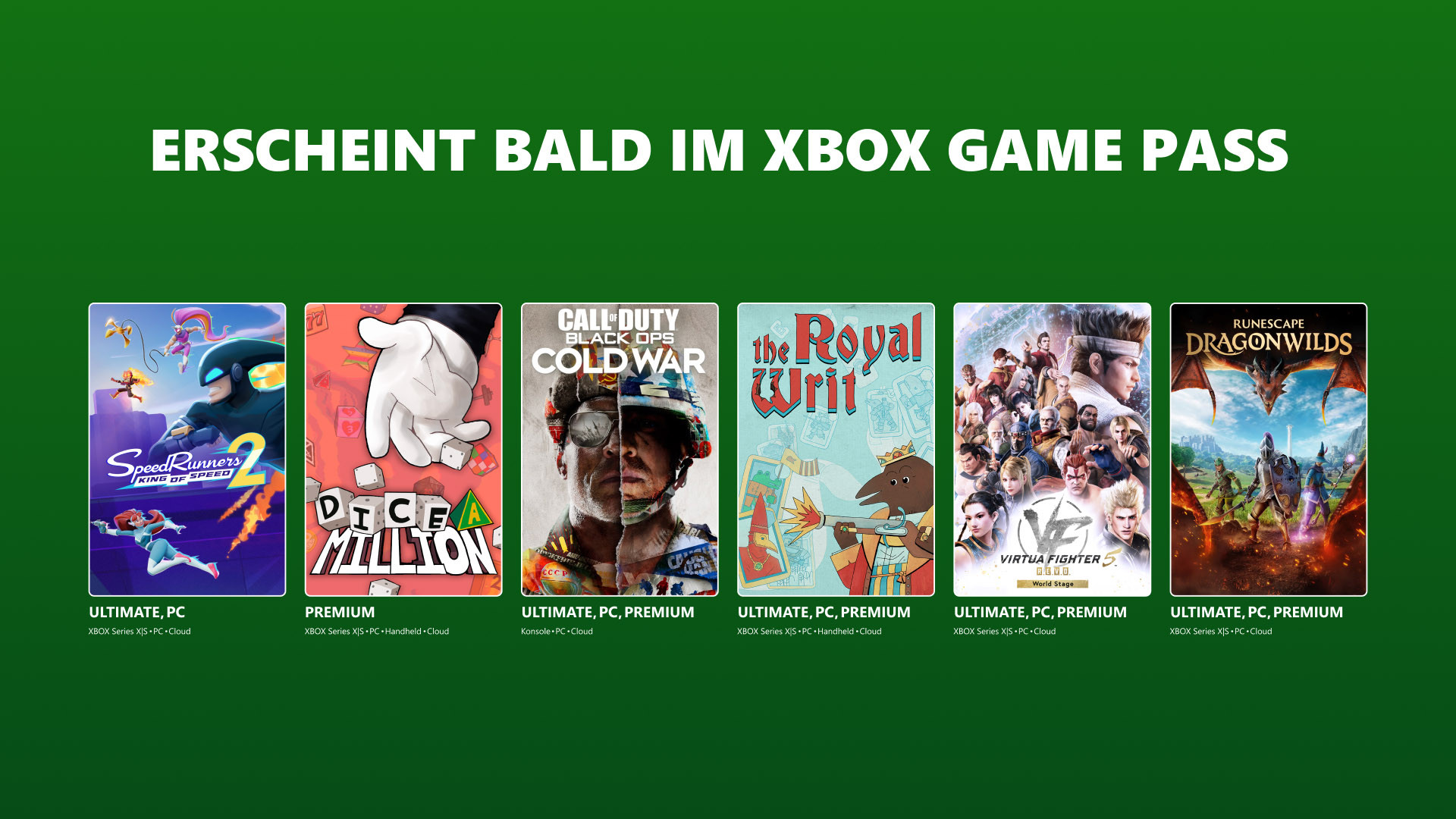 Xbox Game Pass im September: Neuzugänge und prominente Abgänge