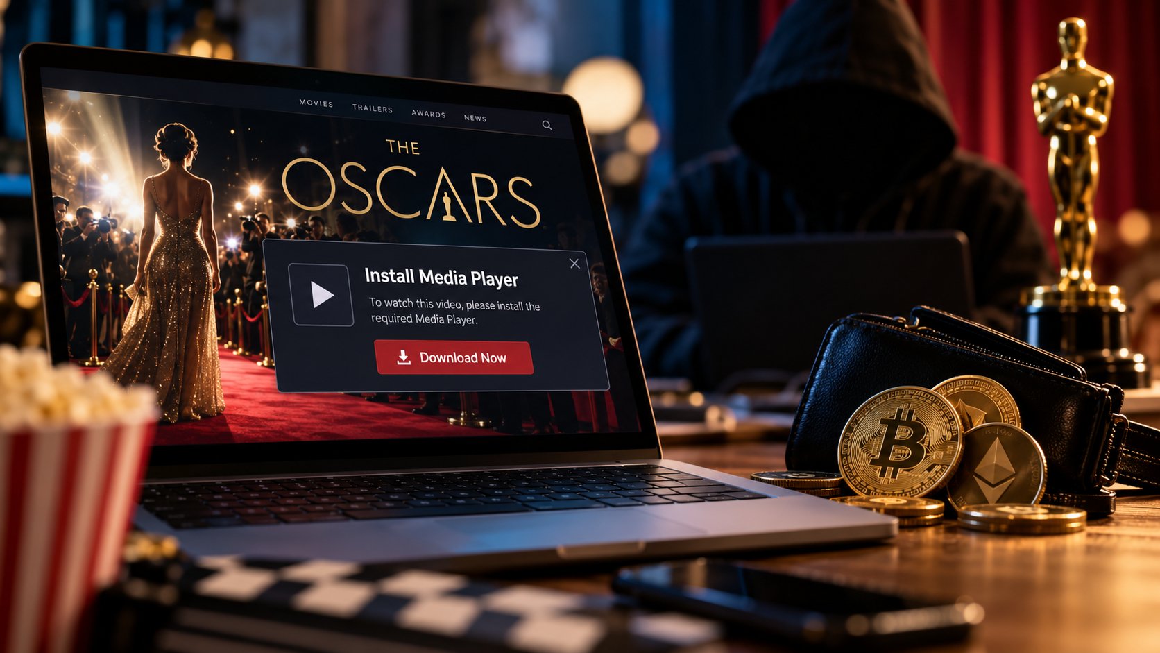 Gefährliche Malware tarnt sich als Oscar-Film