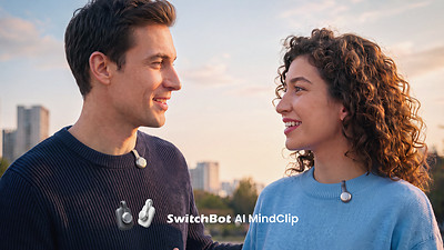 SwitchBot KI MindClip: Tragbarer KI-Assistent verarbeitet Notizen