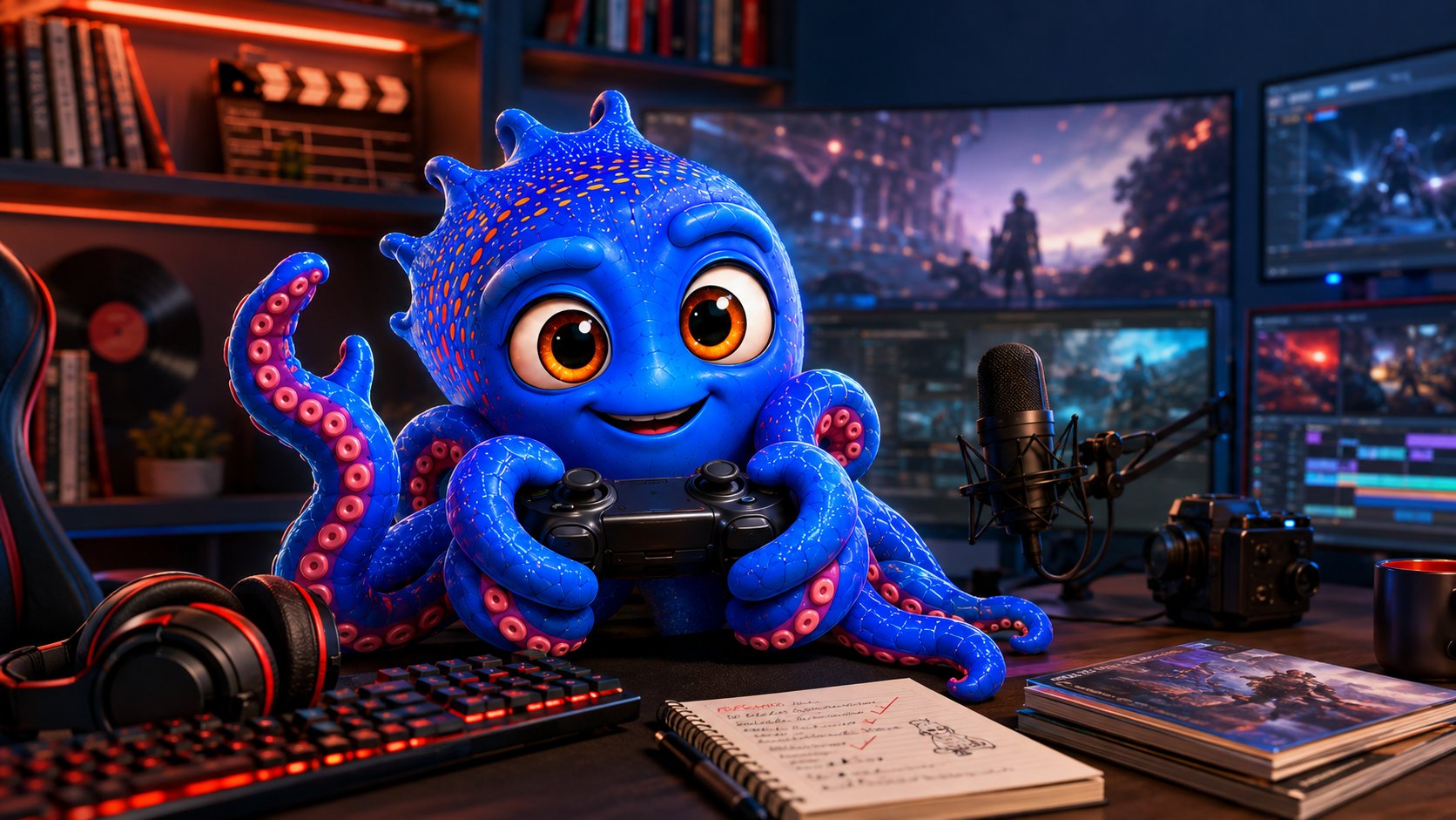 Ein neues Gesicht für Spielemagazin: Tentacles ist da!
