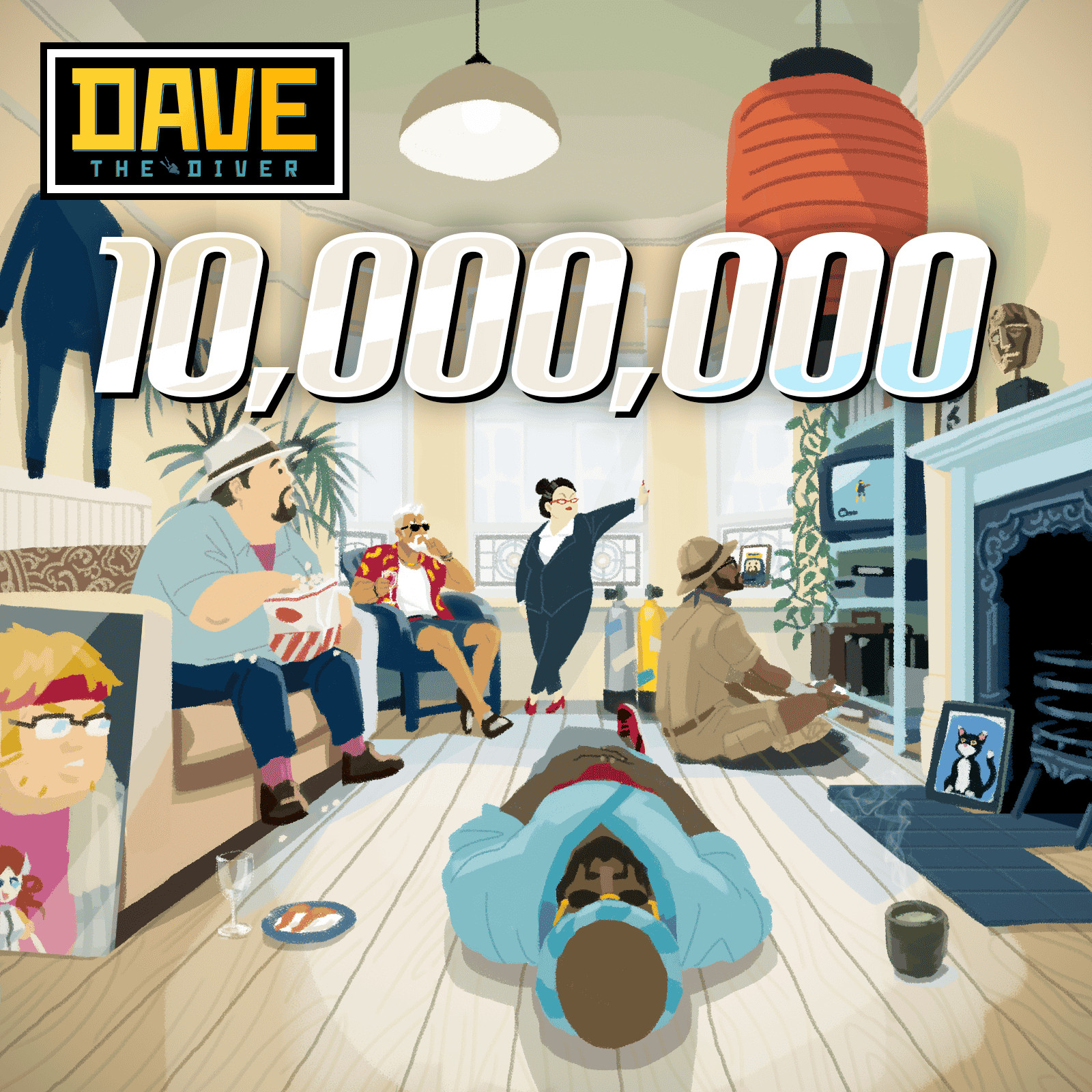 Dave the Diver knackt die Marke von zehn Millionen Verkäufen