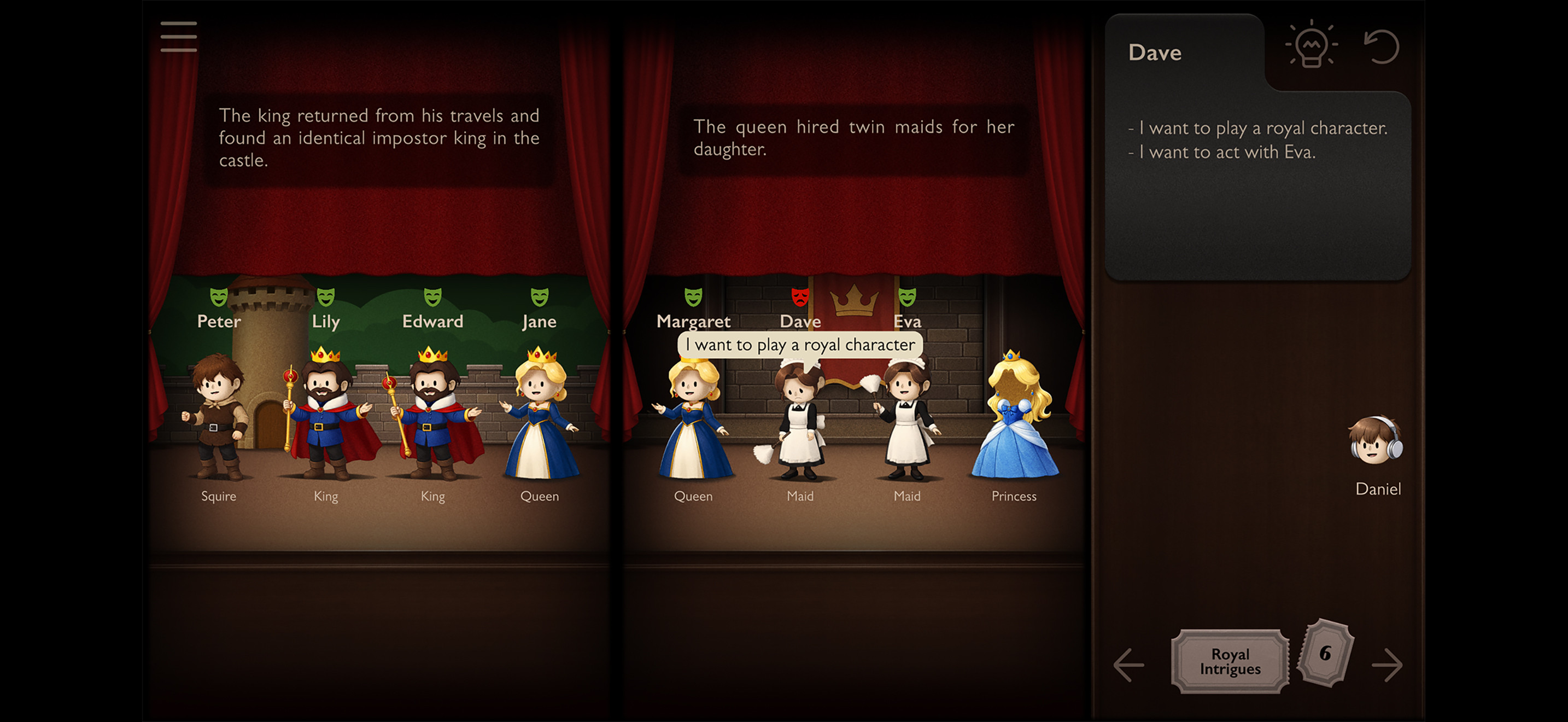 Villain!: Theater-Rätselspiel für iOS und Android erschienen