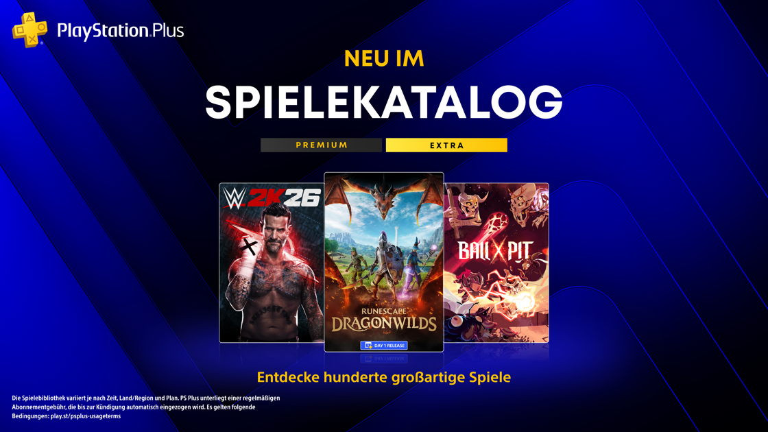 PlayStation Plus: Das sind die Neuzugänge im September