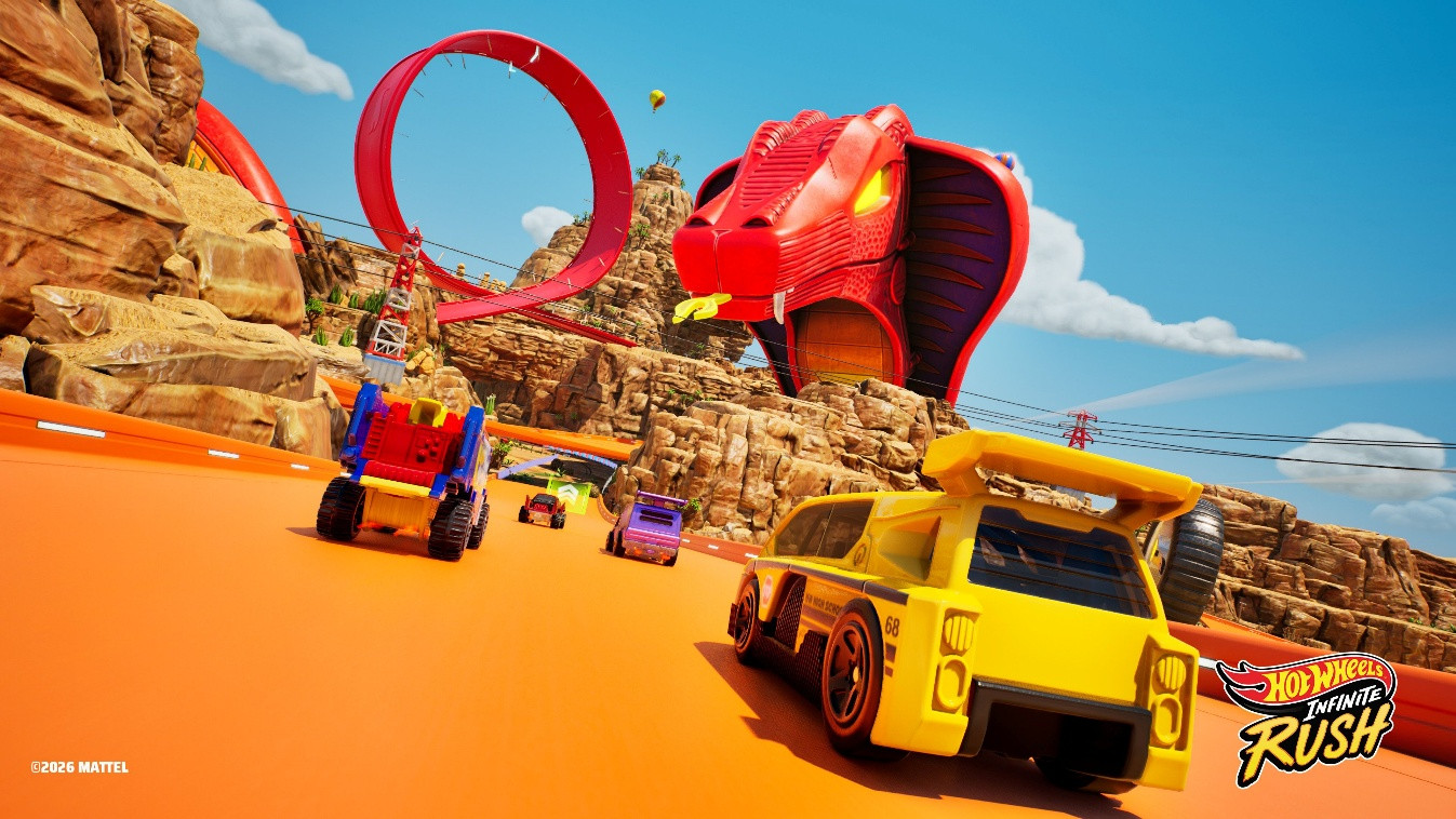 Hot Wheels Infinite Rush: Offenes Arcade-Rennspiel gestartet