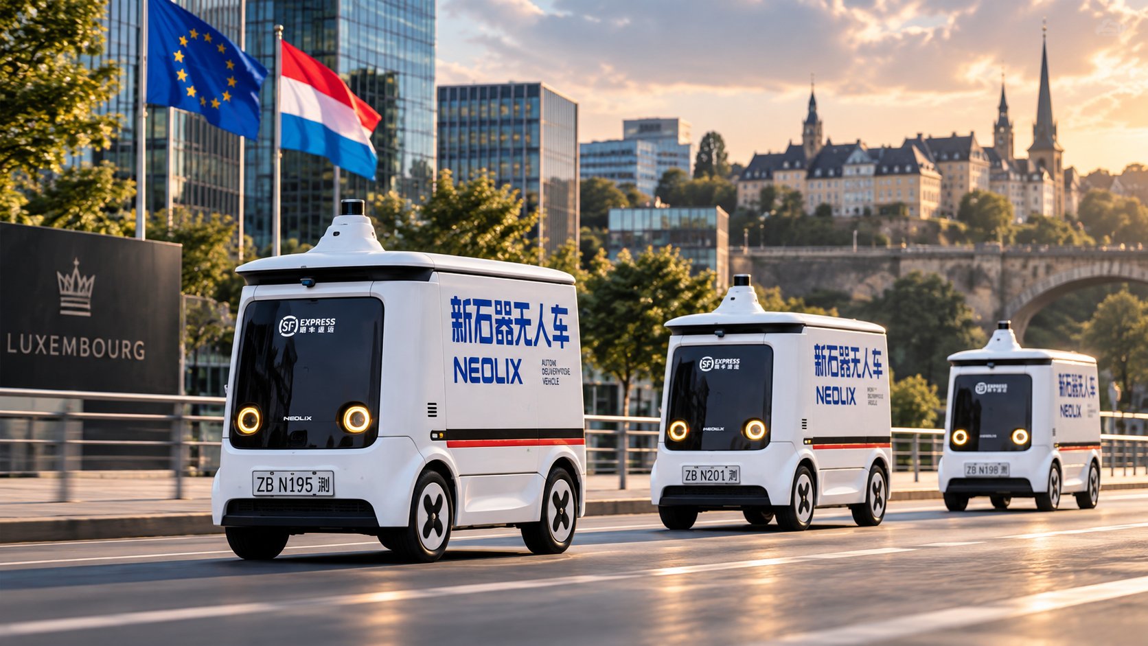 Neolix baut Europazentrale: Autonome Robovans erobern die Logistik