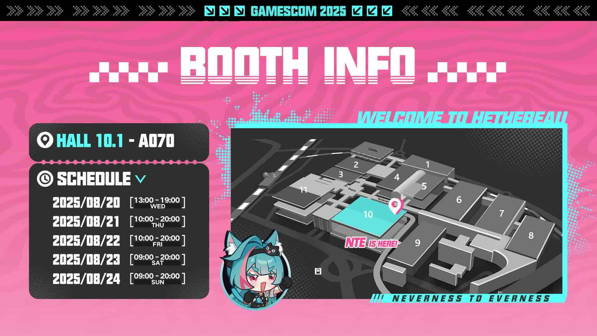 NTE: Open-World-RPG auf der gamescom 2025 anspielbar Bild NTE: Open-World-RPG auf der gamescom 2025 anspielbar Screenshot NTE: Open-World-RPG auf der gamescom 2025 anspielbar Foto