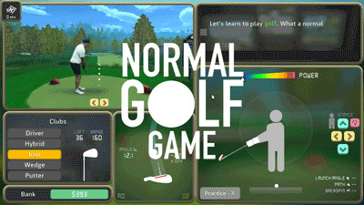 Normal Golf Game: Bizarres Golf-Adventure von Luke Muscat datiert Screenshot