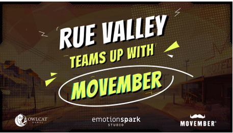 Rue Valley: Narrative RPG kooperiert mit Movember