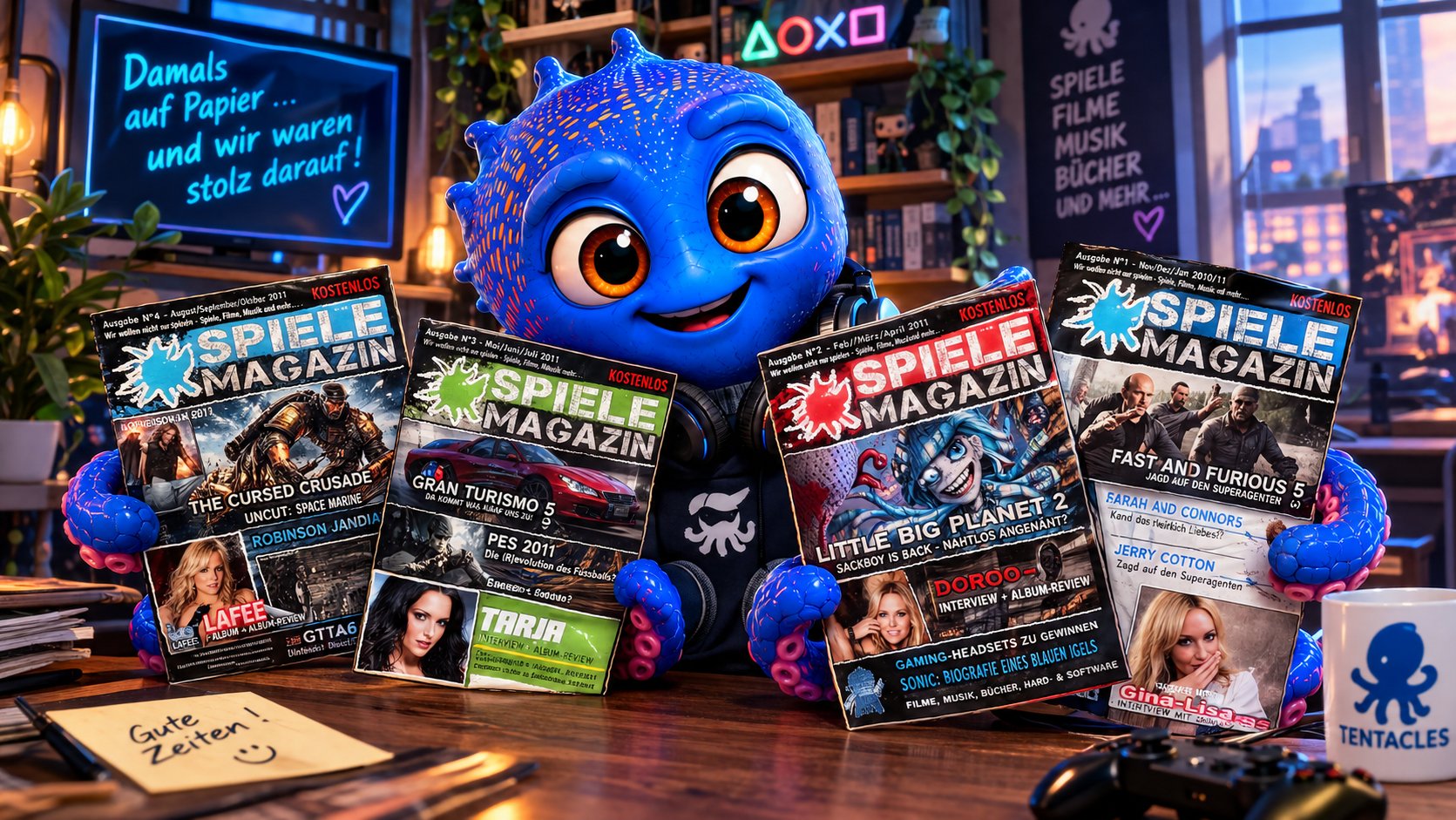 Als Spielemagazin.de noch auf Papier erschien...