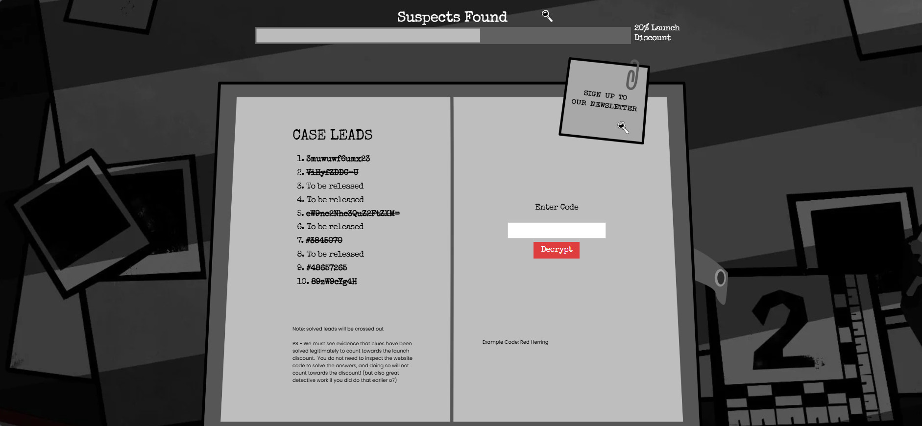 Dupery: Solo-Detektivspiel startet ARG-Aktion und neue Demo Bild Dupery: Solo-Detektivspiel startet ARG-Aktion und neue Demo Screenshot Dupery: Solo-Detektivspiel startet ARG-Aktion und neue Demo Foto