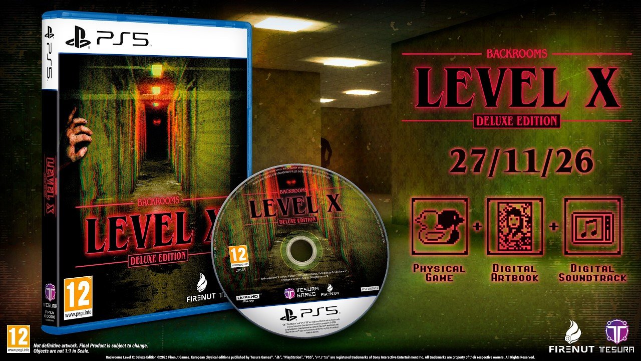 Backrooms Level X: Horrorspiel erscheint als physische Deluxe Edition