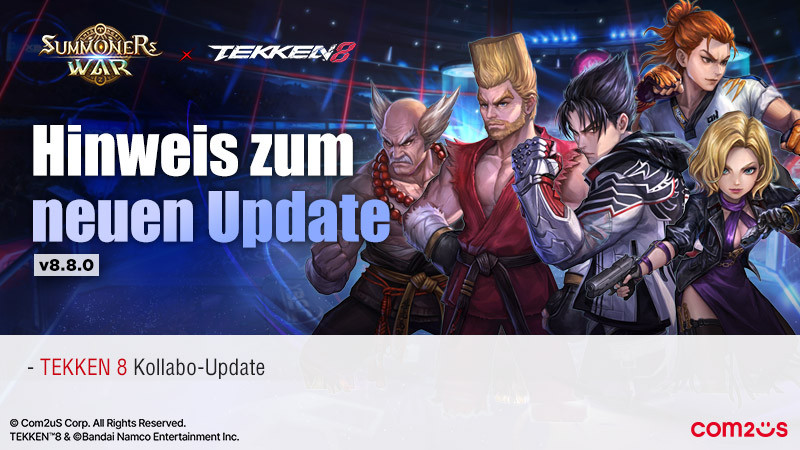 Summoners War: Große Kollaboration mit Tekken 8 gestartet Bild Summoners War: Große Kollaboration mit Tekken 8 gestartet Screenshot Summoners War: Große Kollaboration mit Tekken 8 gestartet Foto