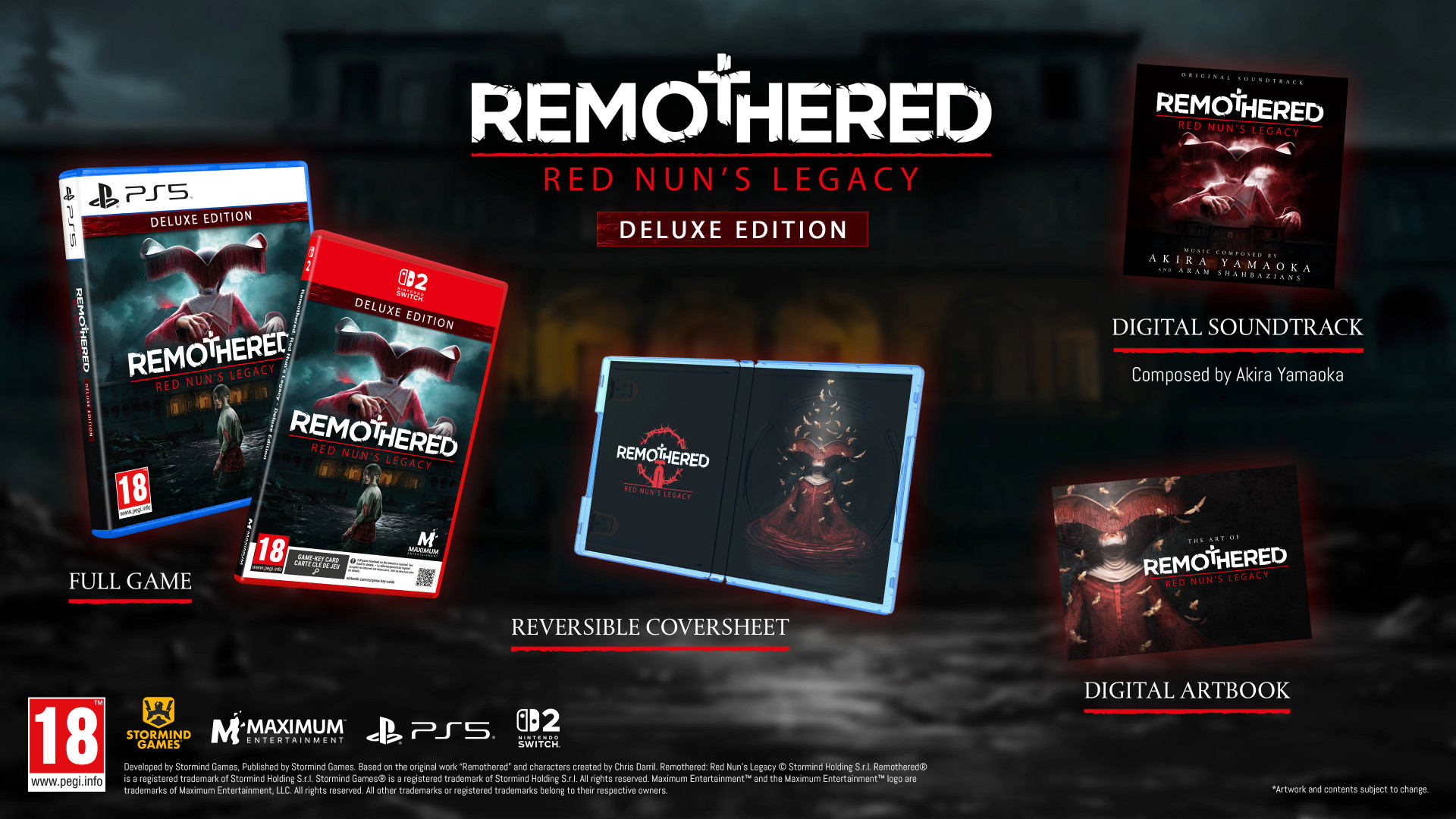 Remothered: Red Nun's Legacy erscheint im Oktober für Konsolen und PC