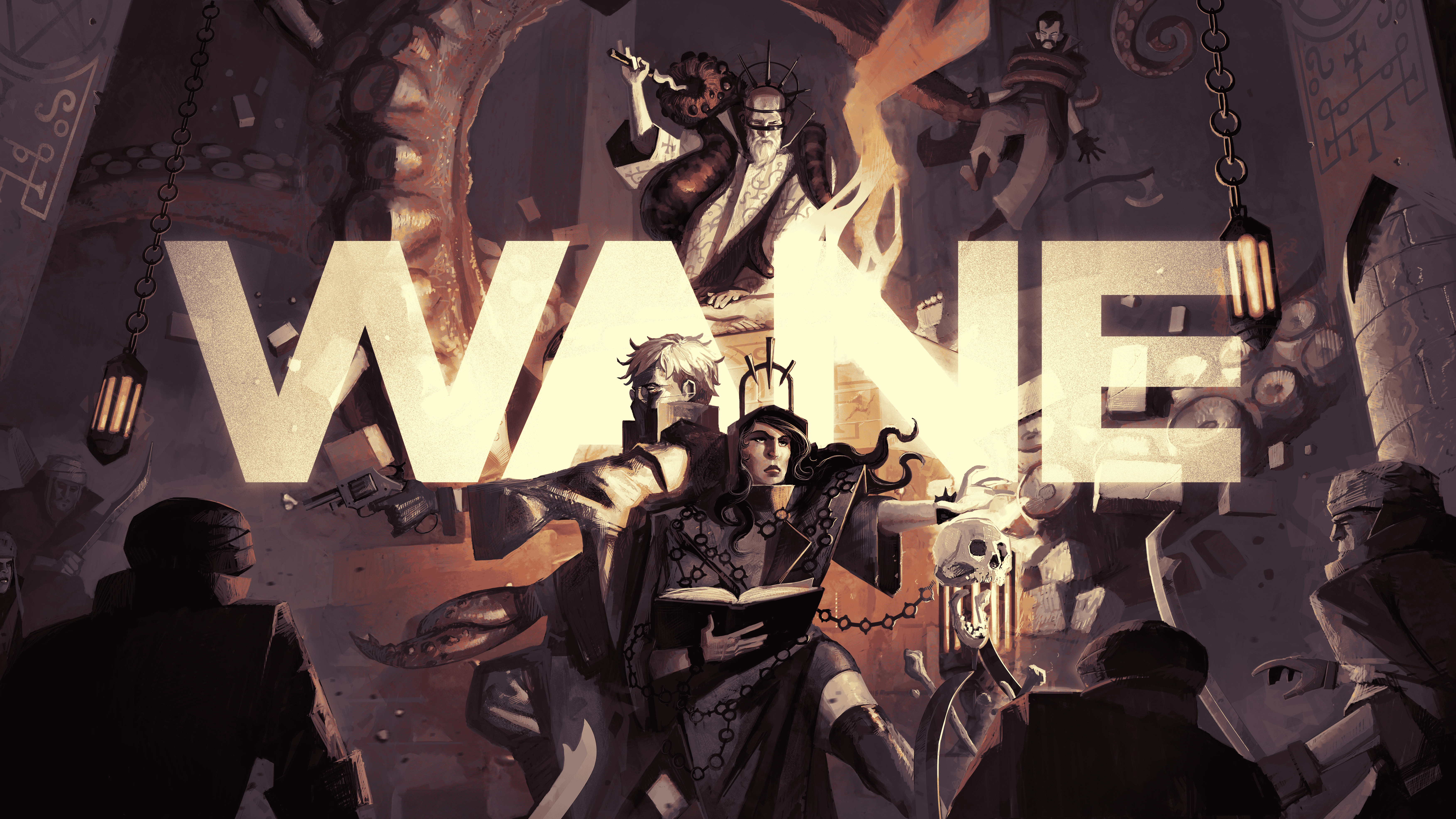 Wane: Okkultes Taktik-RPG im 80er-Noir-Stil angekündigt