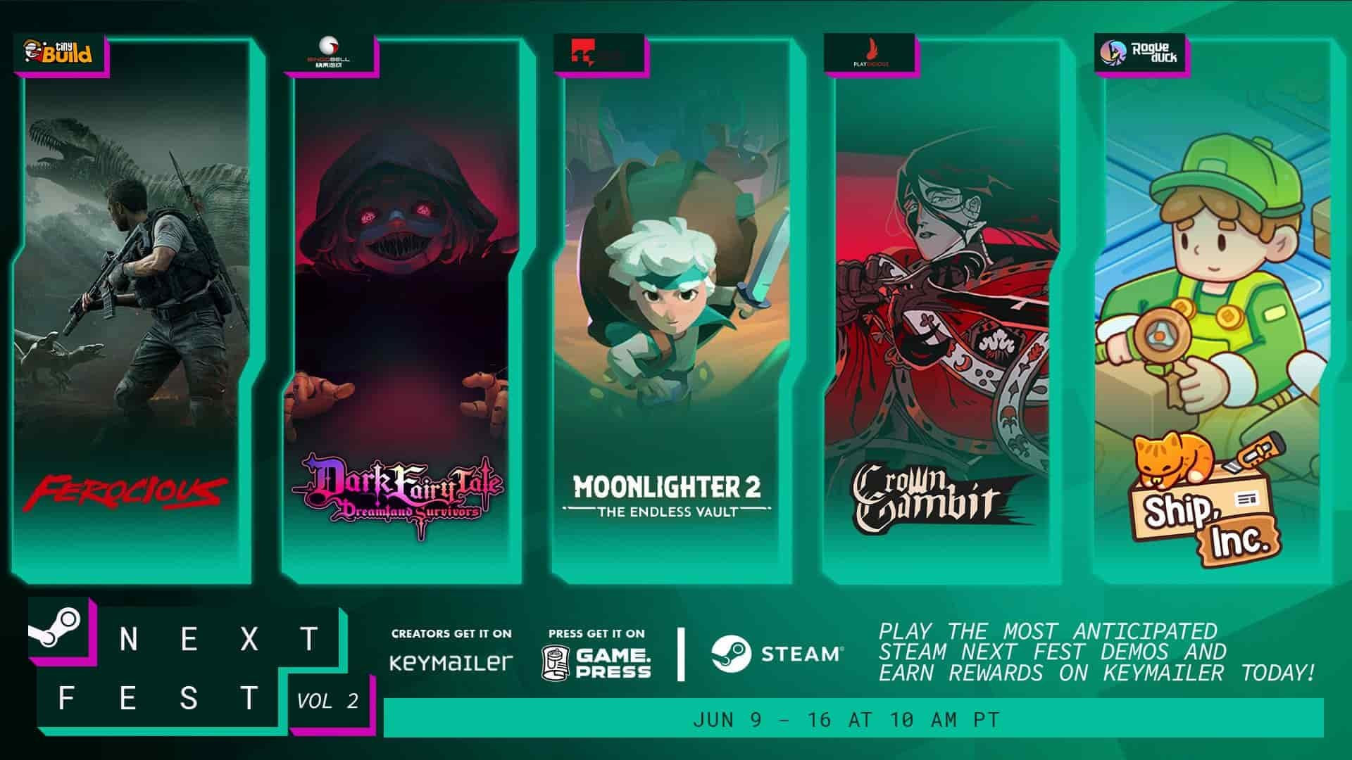 Steam Next Fest: Juni 2025 mit spannenden Demos Bild Steam Next Fest: Juni 2025 mit spannenden Demos Screenshot Steam Next Fest: Juni 2025 mit spannenden Demos Foto