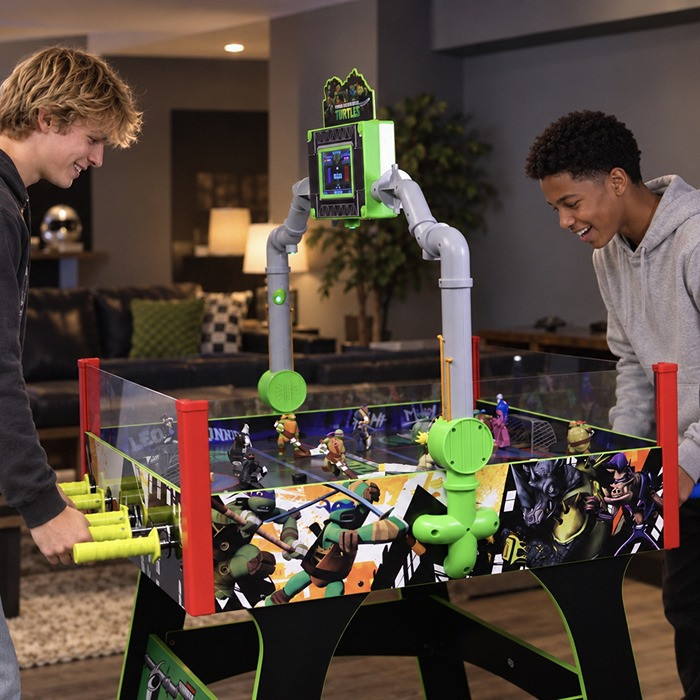 TMNT Sewer Hockey: Neuer Stangen-Hockey-Automat für Zuhause