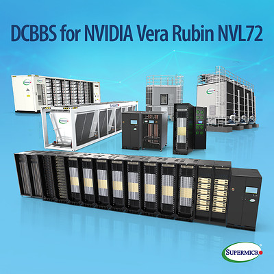 Supermicro liefert Nvidia Vera Rubin NVL72 Racks mit DLC-2 aus