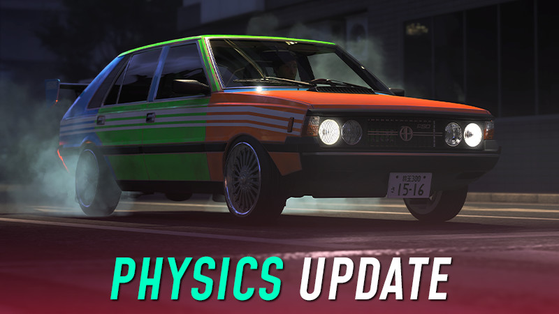 JDM: Japanese Drift Master: Neues Update verbessert Fahrphysik