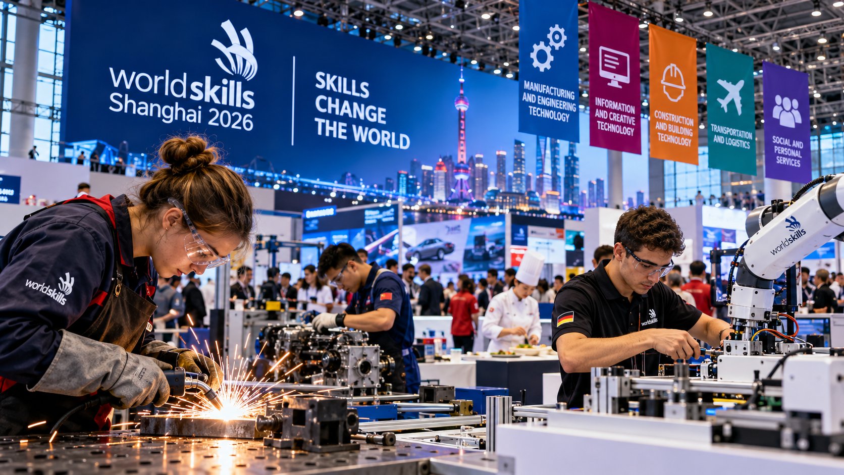 WorldSkills Shanghai 2026: Das erwartet Besucher im NECC