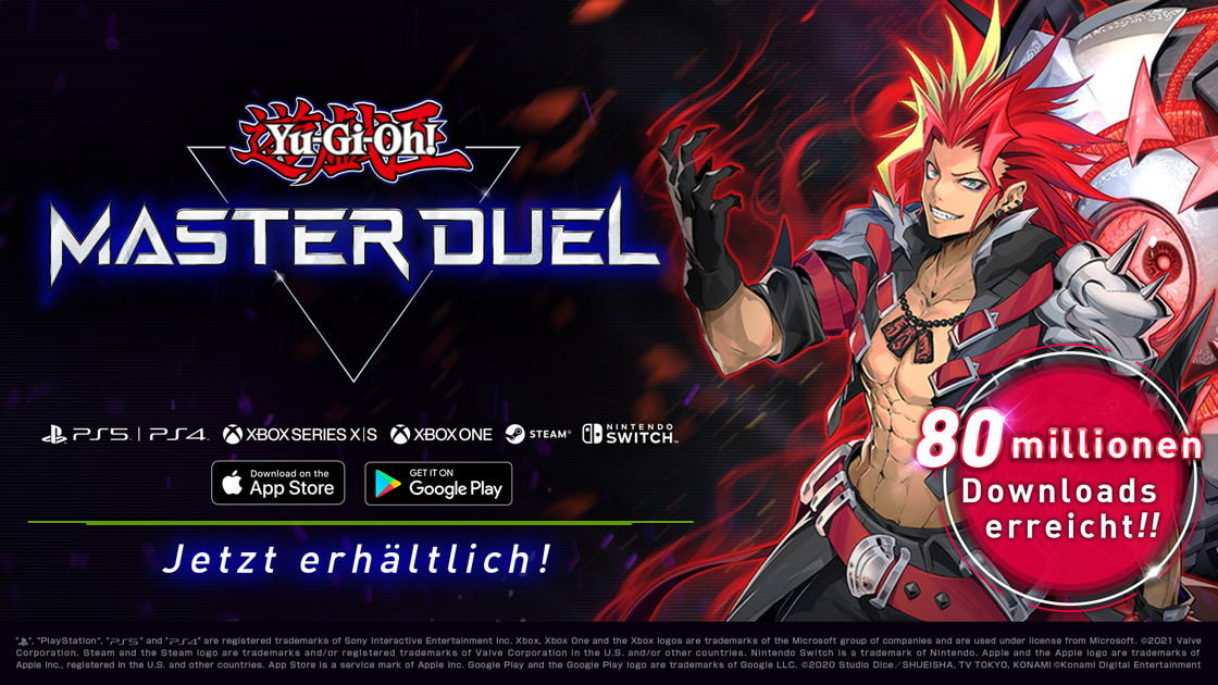 Yu-Gi-Oh! Master Duel knackt die Marke von 80 Millionen Downloads