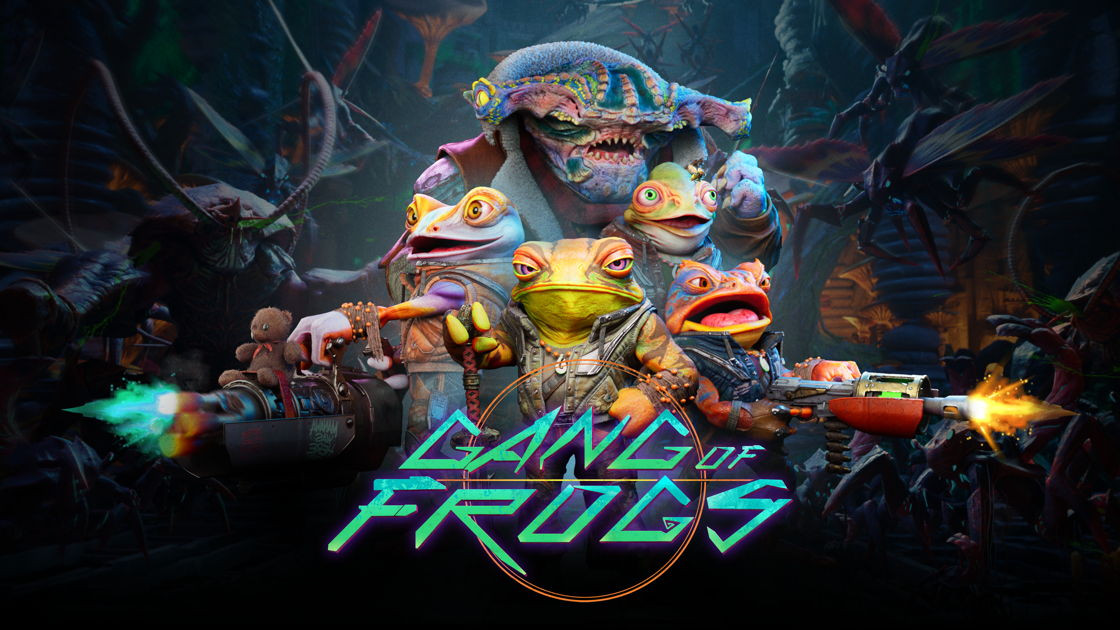 Gang of Frogs: Koop-Shooter mit Frosch-Banditen angekündigt Screenshot