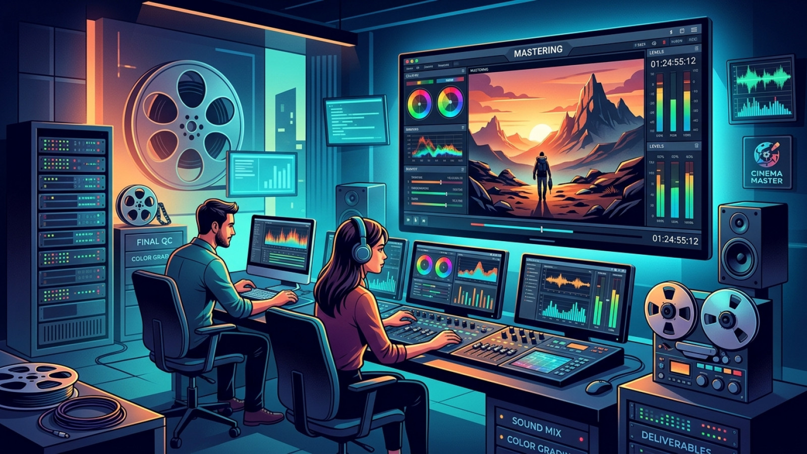Mastering in der Filmproduktion: Der finale Prozess vor der Veröffentlichun…