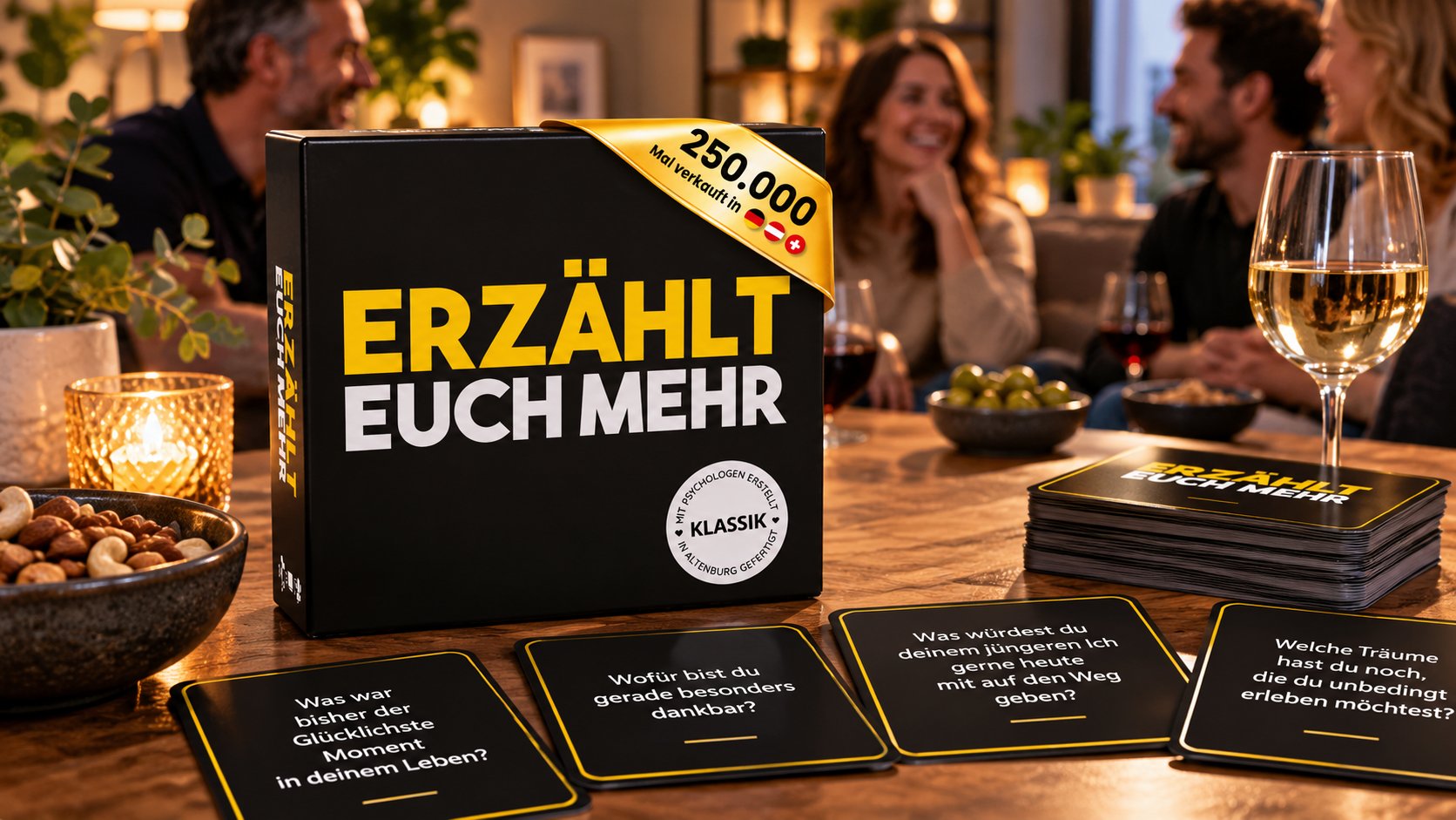 Erzählt euch mehr