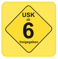 USK ab 6 Jahren – Für weitere Informationen klicken