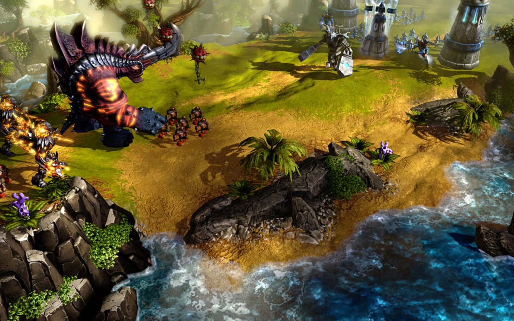Die Verlorenen Seelen verstärken in BattleForge die gute Seite Screenshot