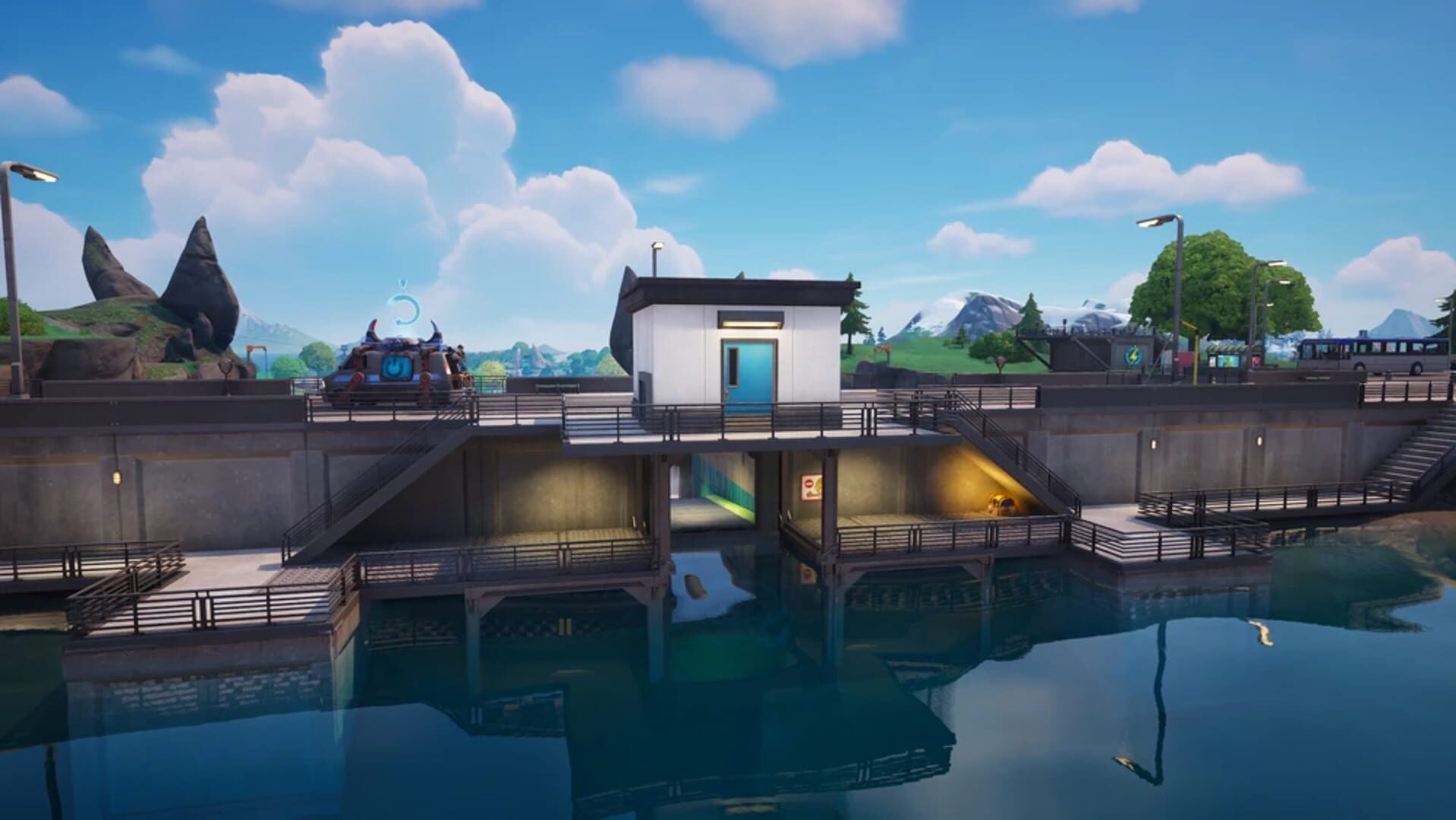 Werde zum Titanen: Godzilla stürmt Fortnite Battle Royale Screenshot