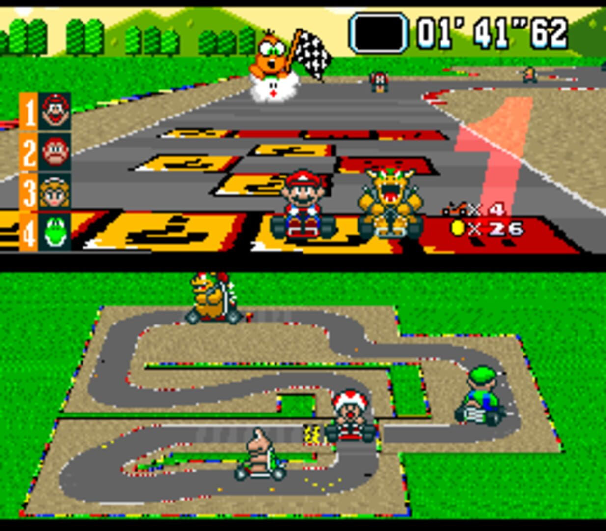 Super Mario Kart Review Screenshot