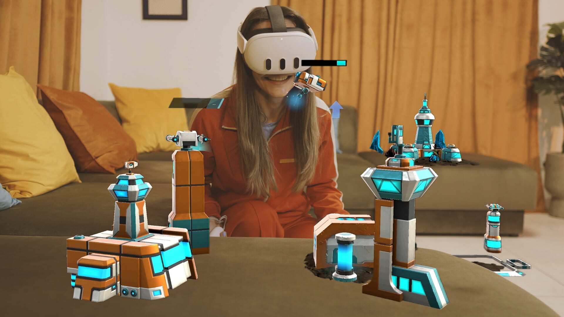 Crystal Commanders jetzt für Meta Quest erhältlich – RTS trifft Mixed Reality Screenshot