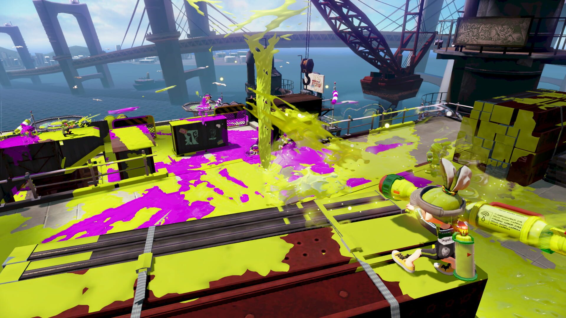 Großes August-Update bringt fantastische neue Inhalte für Splatoon Screenshot