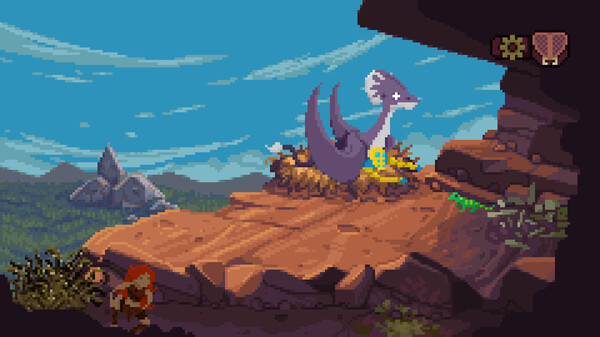 Theropods: Wortloses Steinzeit-Adventure nach 10 Jahren erschienen Screenshot 2