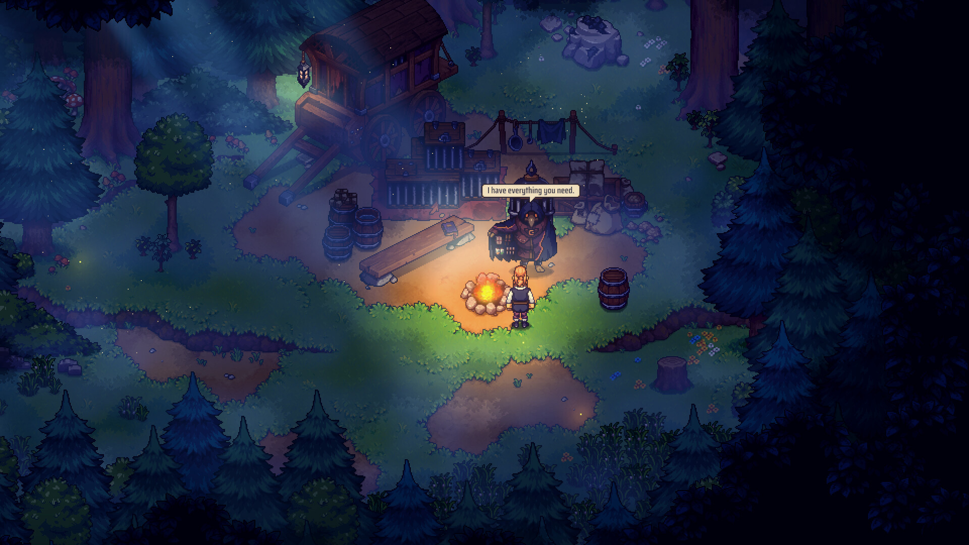 Travellers Rest: Update 0.7.1 bringt Hunde und Tierheim Screenshot