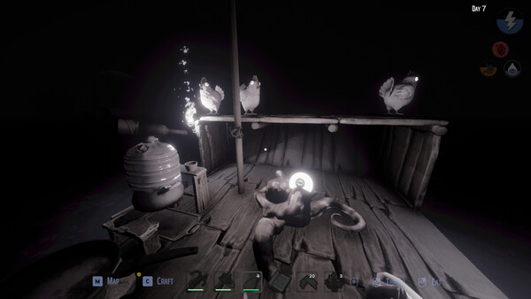 Coastless: Neues Survival-Abenteuer schickt dich auf schwarze Fluten Screenshot 27