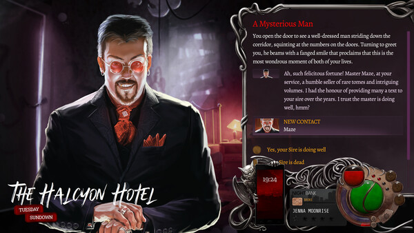 Nighthawks: Storyreiches Vampir-RPG erscheint diesen Herbst Screenshot 2