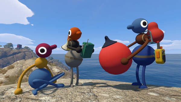 Big Walk: Neues Koop-Abenteuer der Goose-Game-Macher gestartet Screenshot 4