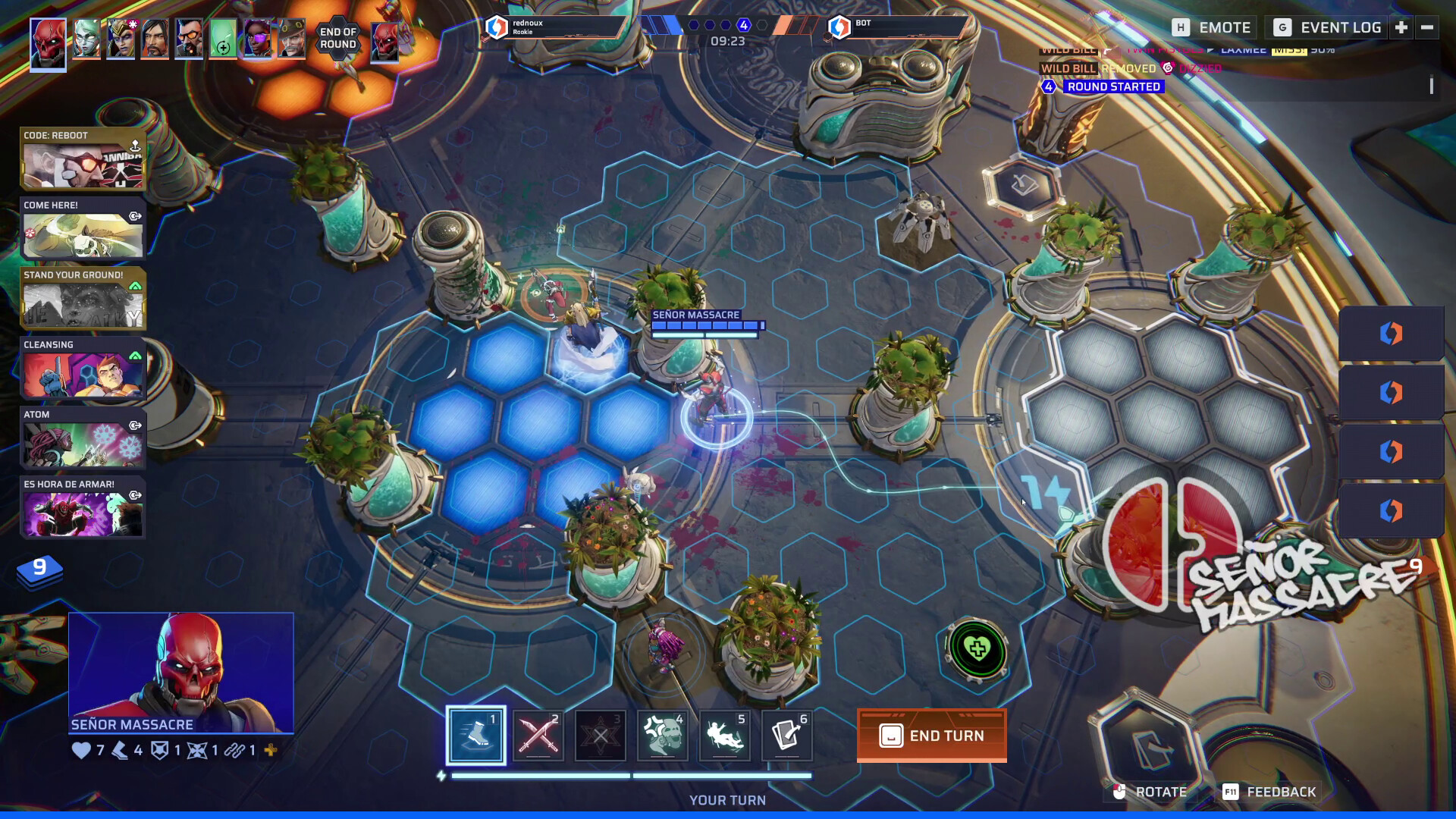 Infinity: HexaDome Tactics ist da: Rundenstrategie ohne Würfelglück Screenshot