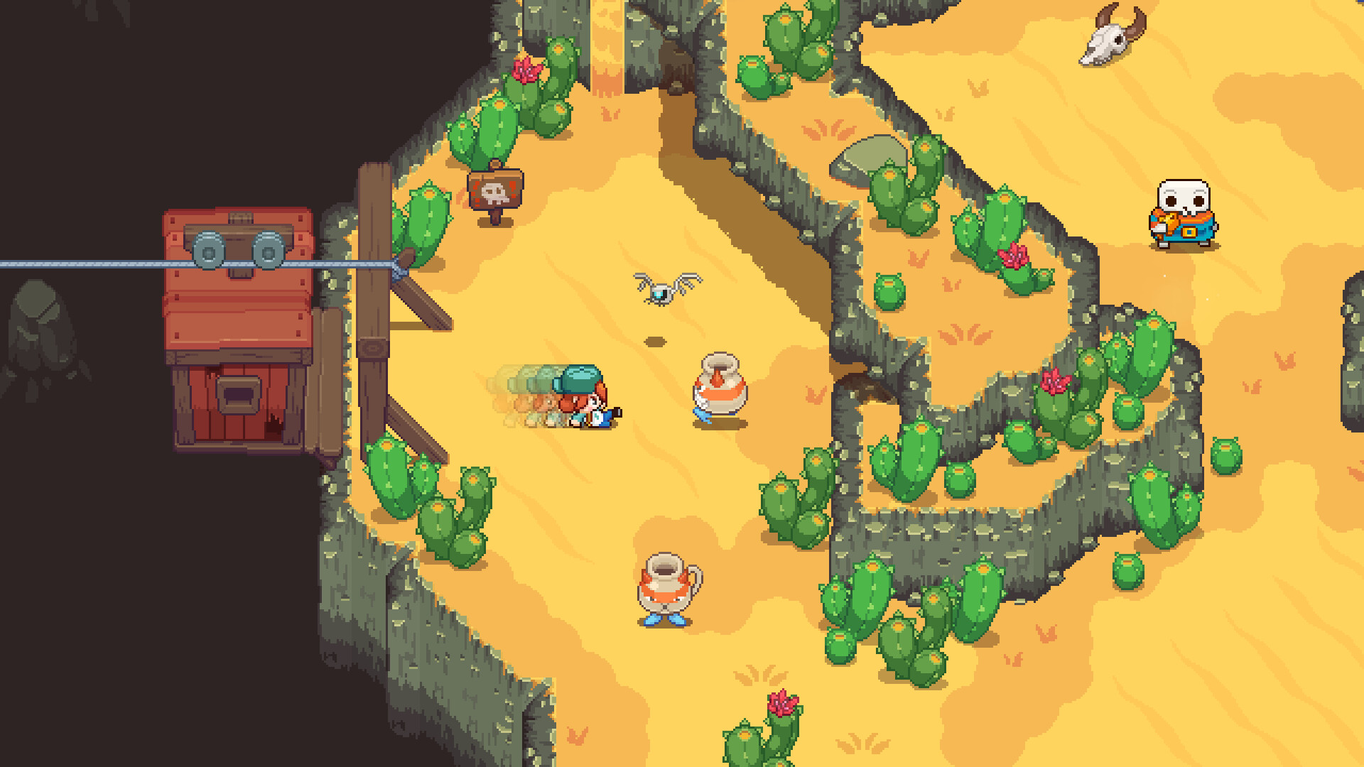 Under the Island: Retro-Abenteuer erscheint als physische Edition Screenshot